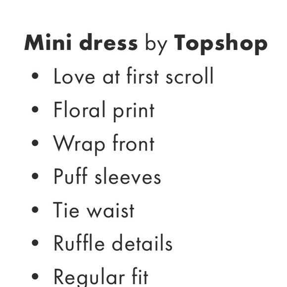 Top shop beautiful floral wrap dress - Picture 7 of 7